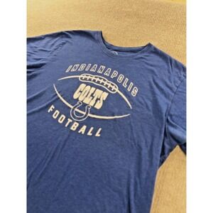 '47 Brand NFL Indianapolis Colts Graphic Tee Men's XLarge‎ Blue/White Football